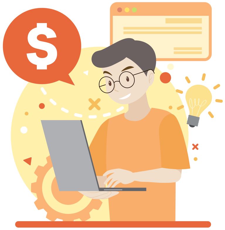 درآمد دلاری با برنامه نویسی